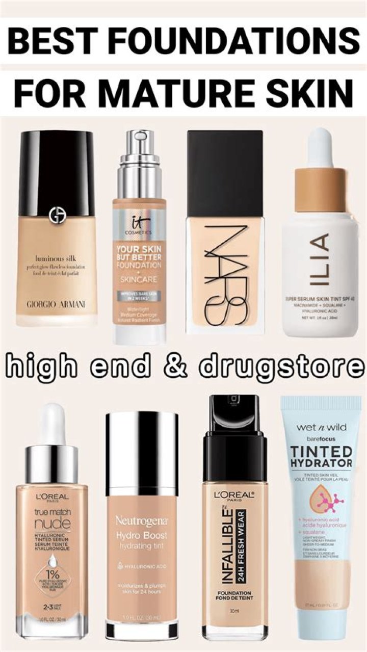 Finding the Perfect Match: Best Drugstore Foundation for Mature Skin